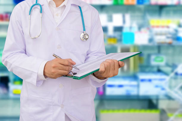 istock The pharmacist working pharmacy technician drugstore 858948890