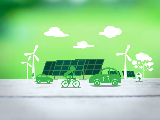 ecology clean energy concept stock photo