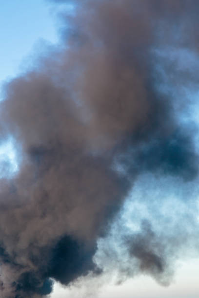istock A Plume of Black Smoke 858954882