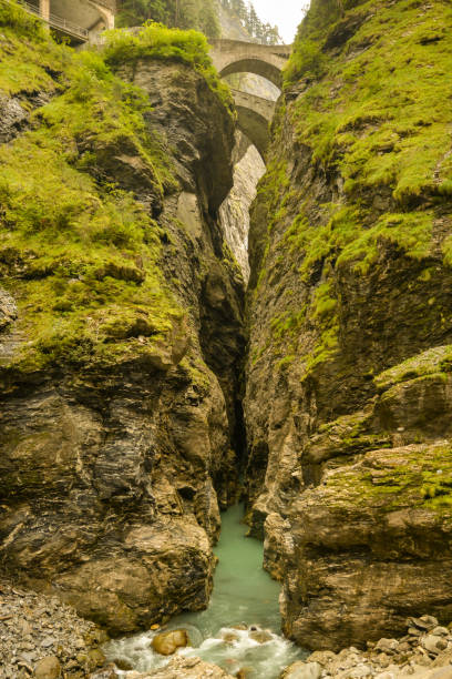 Viamal gorge in Graubunden in Switzerland