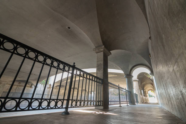 istock Sidewalk tunnel, State Street. 858960378