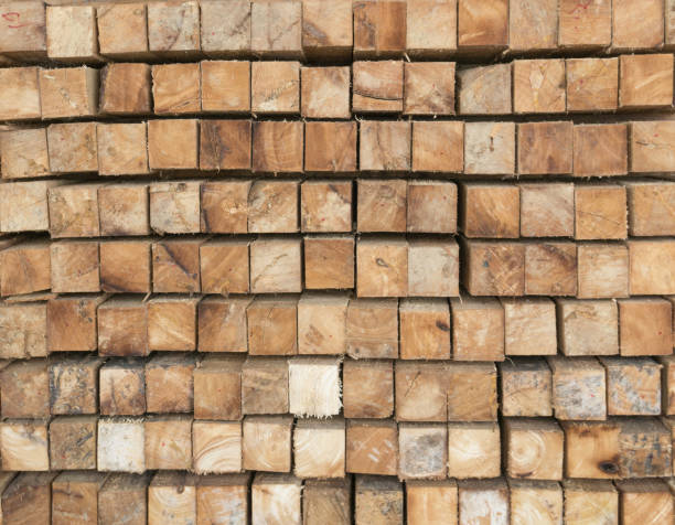 istock Wooden pallets for steel sheet 858966034
