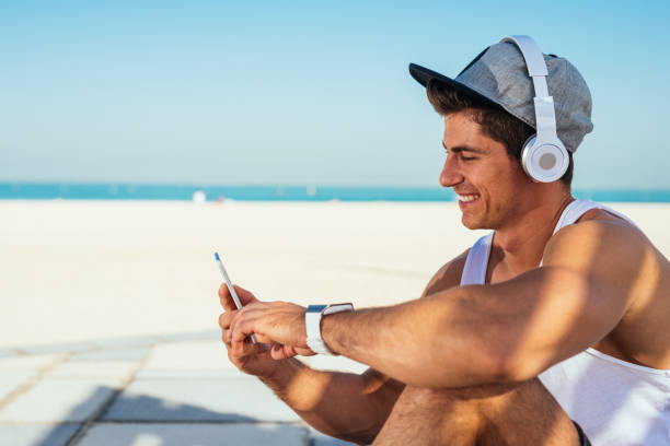 istock Enjoying some great music 858970490