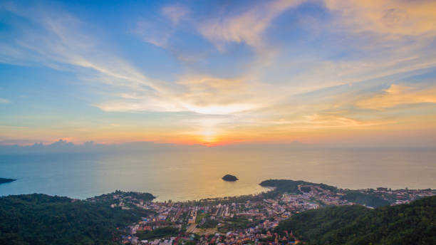 istock sunset above the way to Kata Karon beach. 858974584
