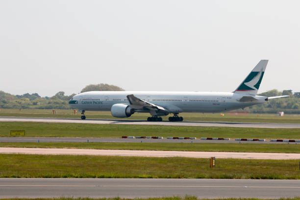 Cathay Pacific Boeing 777 stock photo