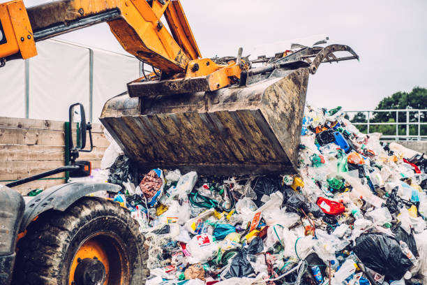 istock Preparation of Plastic Garbages for Recycling 858978784