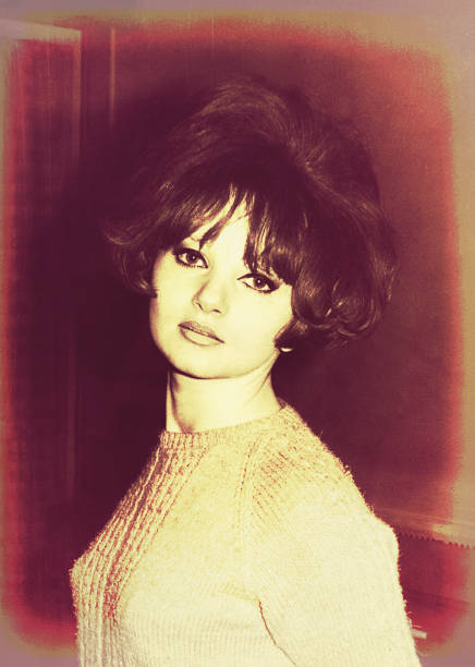 istock Vintage toned beautiful woman profile 858992862