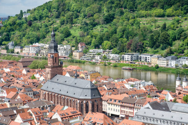 istock Heidelberg town and Carl-Theodor bridge, Germany. 859005198