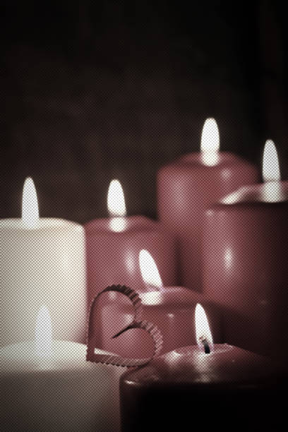 istock toned love heart shape candle doted 859006768