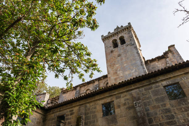 istock Tower of Santa Cristina de Ribas de Sil monastery 859013526