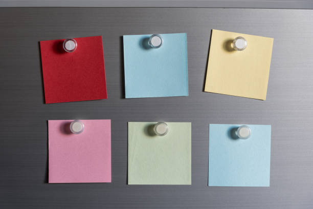 istock colorful magnet sticky notes on refrigerator door background 859017550