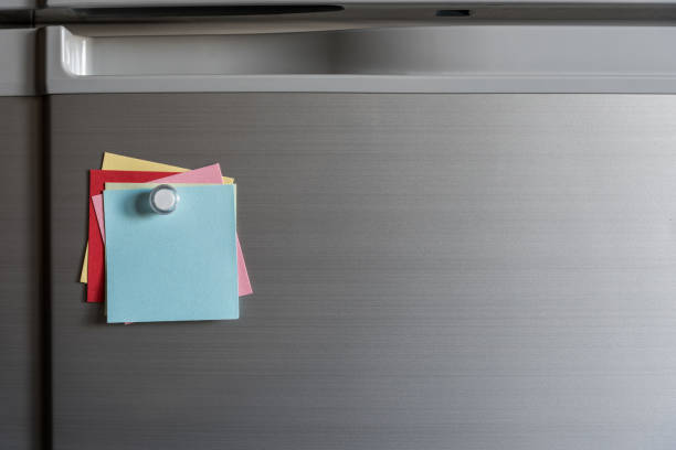 istock colorful magnet sticky notes on refrigerator door background 859017558