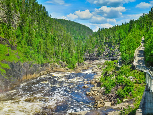 istock Visiting Lake St Jean in Quebec 859021194