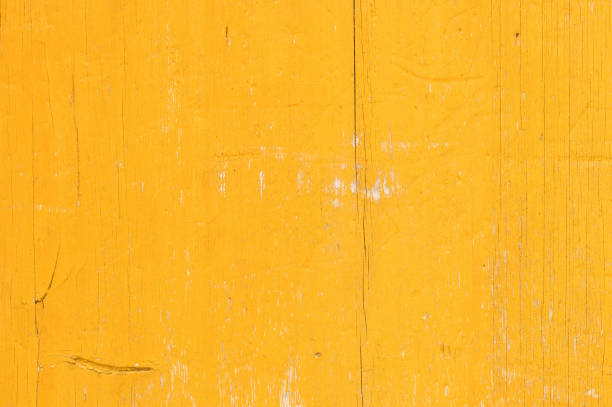 Yellow wooden background texture Old yellow board. yellow stock pictures, royalty-free photos & images