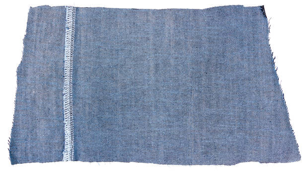 istock Piece of blue jeans fabric 859023790