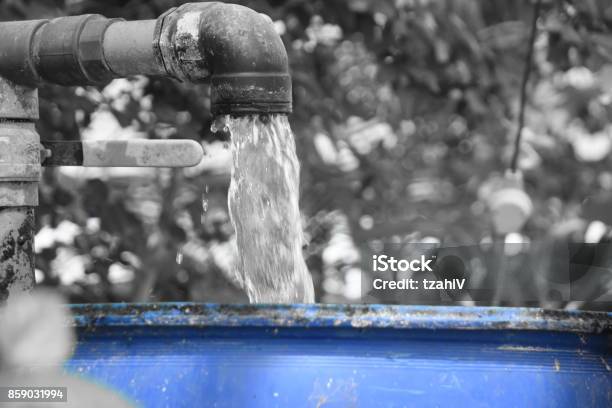 Water Desalination System Stock Photo - Download Image Now - Black And White, Blue, Business