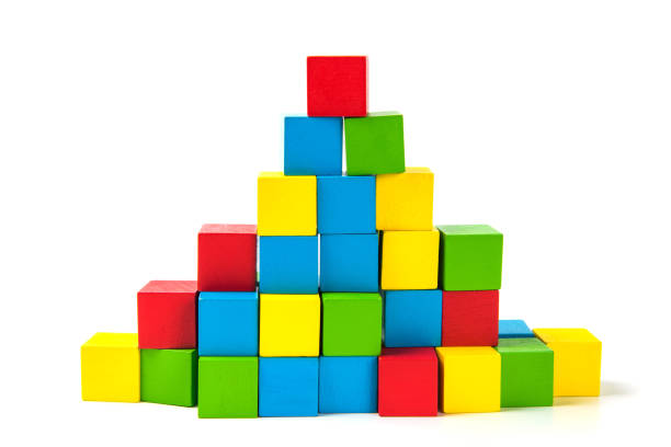 istock colorful stack of wood cube building blocks on white background 859036408