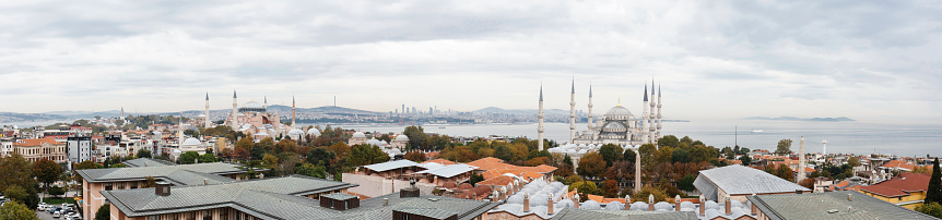 Panoramic Istanbul Mosques
