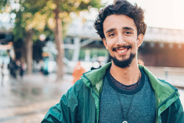 istock Happy man in London city 859043992