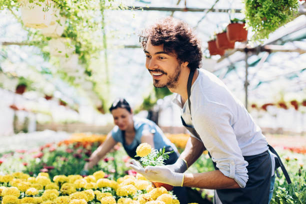 istock Busy gardeners 859044020