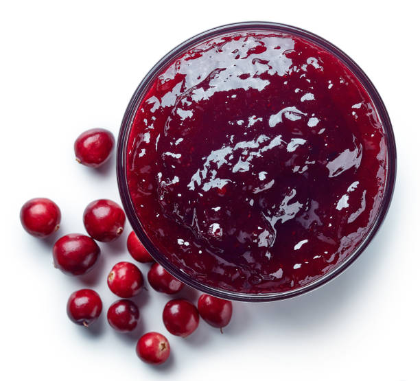 istock Bowl of cranberry jam 859054870