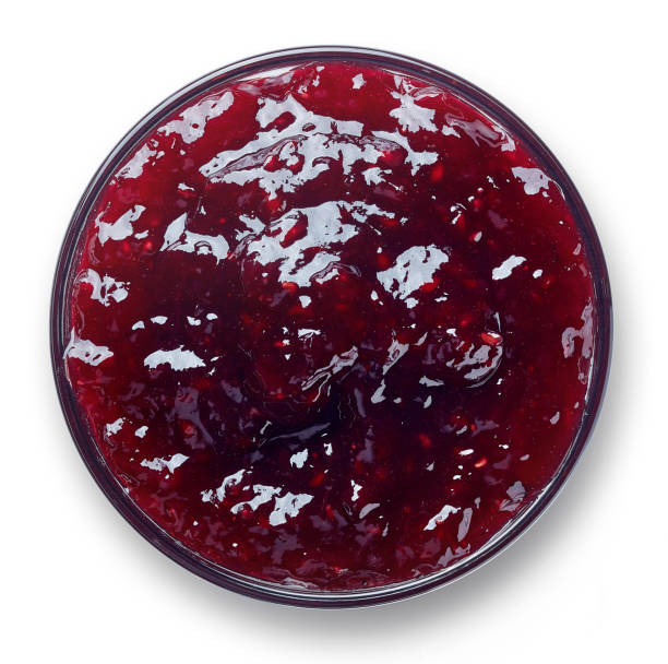 istock Bowl of wild berry jam 859054906