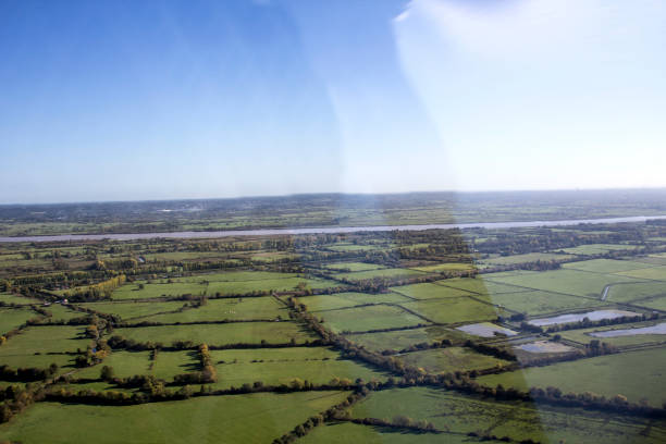 istock Flight on the Atlantic coast, Loire estuary and salt marsh 859077382