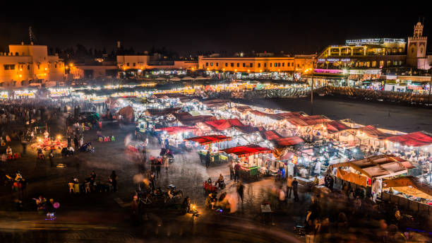 istock Liveliness at Jemaa el-Fnaa 859080292