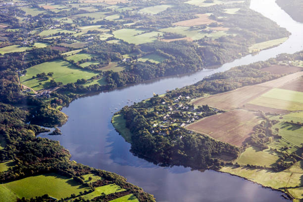 istock Flight on the Atlantic coast, Loire estuary and salt marsh 859087236
