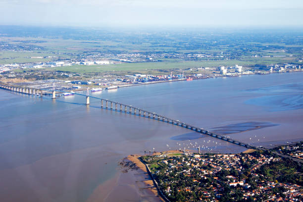 istock Flight on the Atlantic coast, Loire estuary and salt marsh 859090100