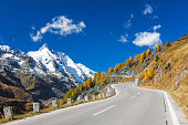 Grossglockner with high alpine road