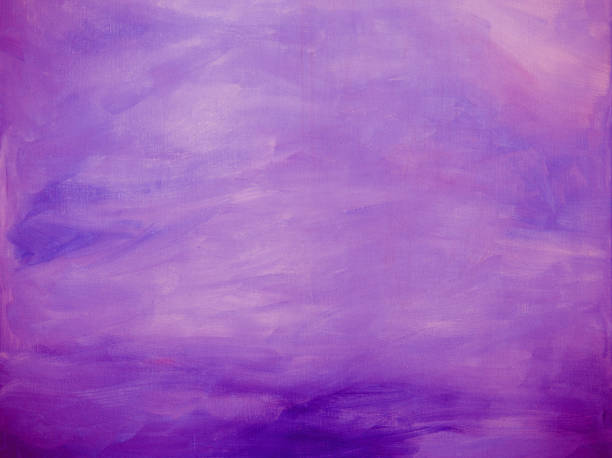 Purple Abstract acrylic background on canvas.My own work.