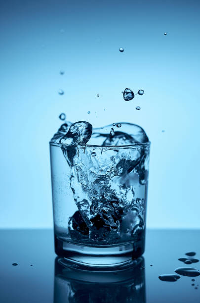 istock Glass of salty water 859111896