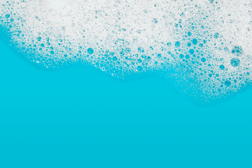 Jabón sud de fondo (azul) - 50 megapíxeles photo