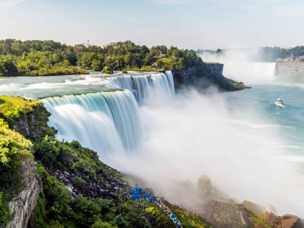 istock Niagara Falls long exposure, silk water. New York, USA 859122494