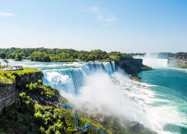 istock Niagara Falls summer day -  New York, USA 859122724
