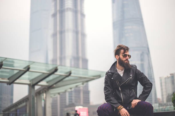 istock Hipster man outdoors 859127080