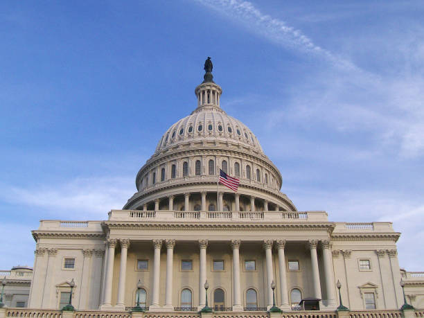 wzgórze kapitolu, dc - washington dc monument sky famous place zdjęcia i obrazy z banku zdjęć