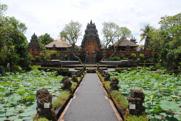 istock Saraswati Temple Park Temple 859150238