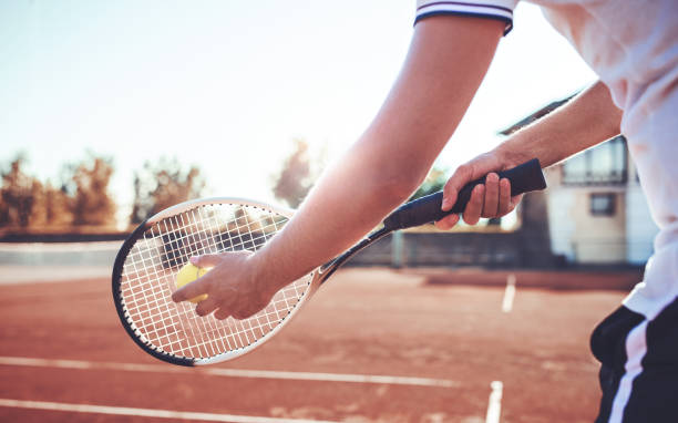 istock Tennis player. Sport, recreation concept 859150480
