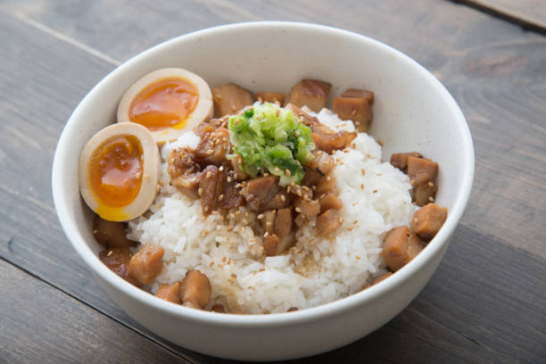 istock japanese grilled pork rice bowl 859153274