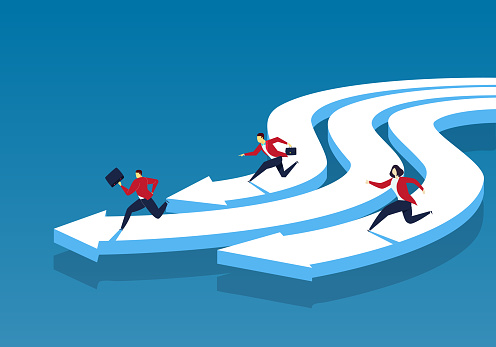 Contender Images The Contender On The Arrow Stock Illustration - Download Image Now ...