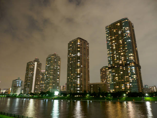 istock Tower Mansion, Japan Tokyo 859171452