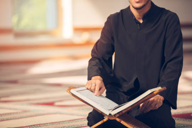 istock Religious muslim man praying inside the mosque 859176566