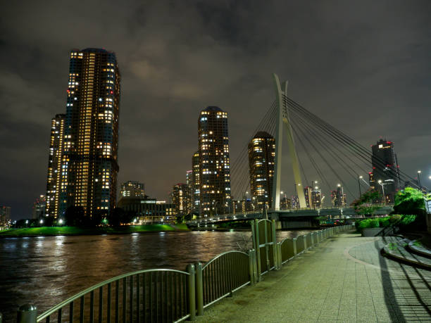 istock River side Promenade in Japan 859177602