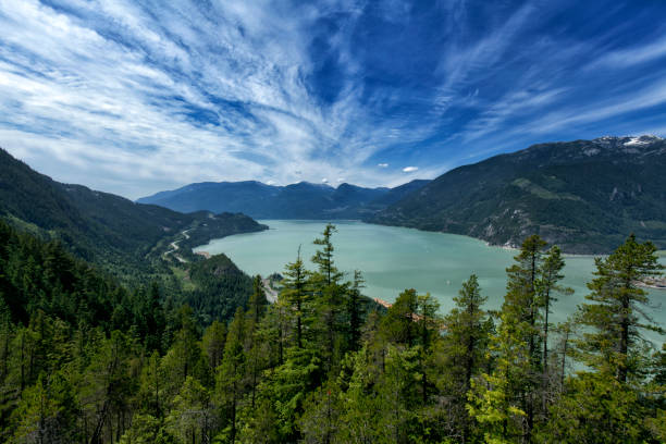istock Sea to summit view from top in summer, Squamish, BC, Canada 859185864