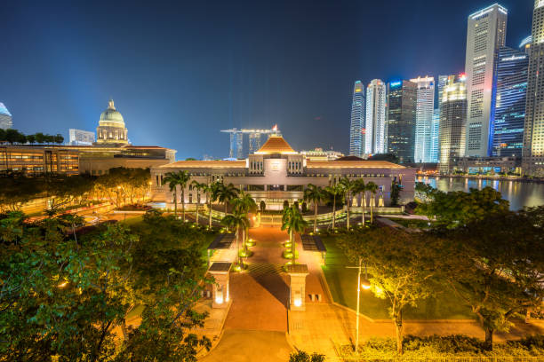 Singapore: The Singapore Parliament is unicameral and together with the President of Singapore is known as the LegislatureClarke Quay ancient port, Singapore. It is a historical riverside quay in Singapore, located within the Singapore River Area.