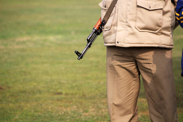 indyjska policja - paramilitary zdjęcia i obrazy z banku zdjęć