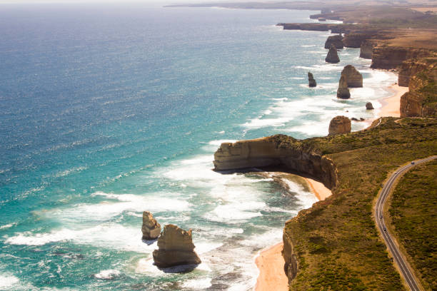 istock Aerial view  Twelve Apostles  Victoria Australia 859208062