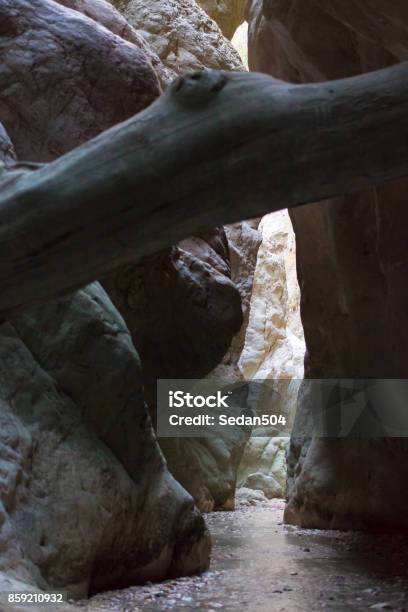 The Saklikent The Narrow Slotcanyon That Serves As The Entrance Stock Photo - Download Image Now